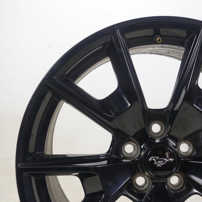 2017 Ford Mustang 19 inch 5 Lug Black Aluminum Alloy Wheel Rim Ring