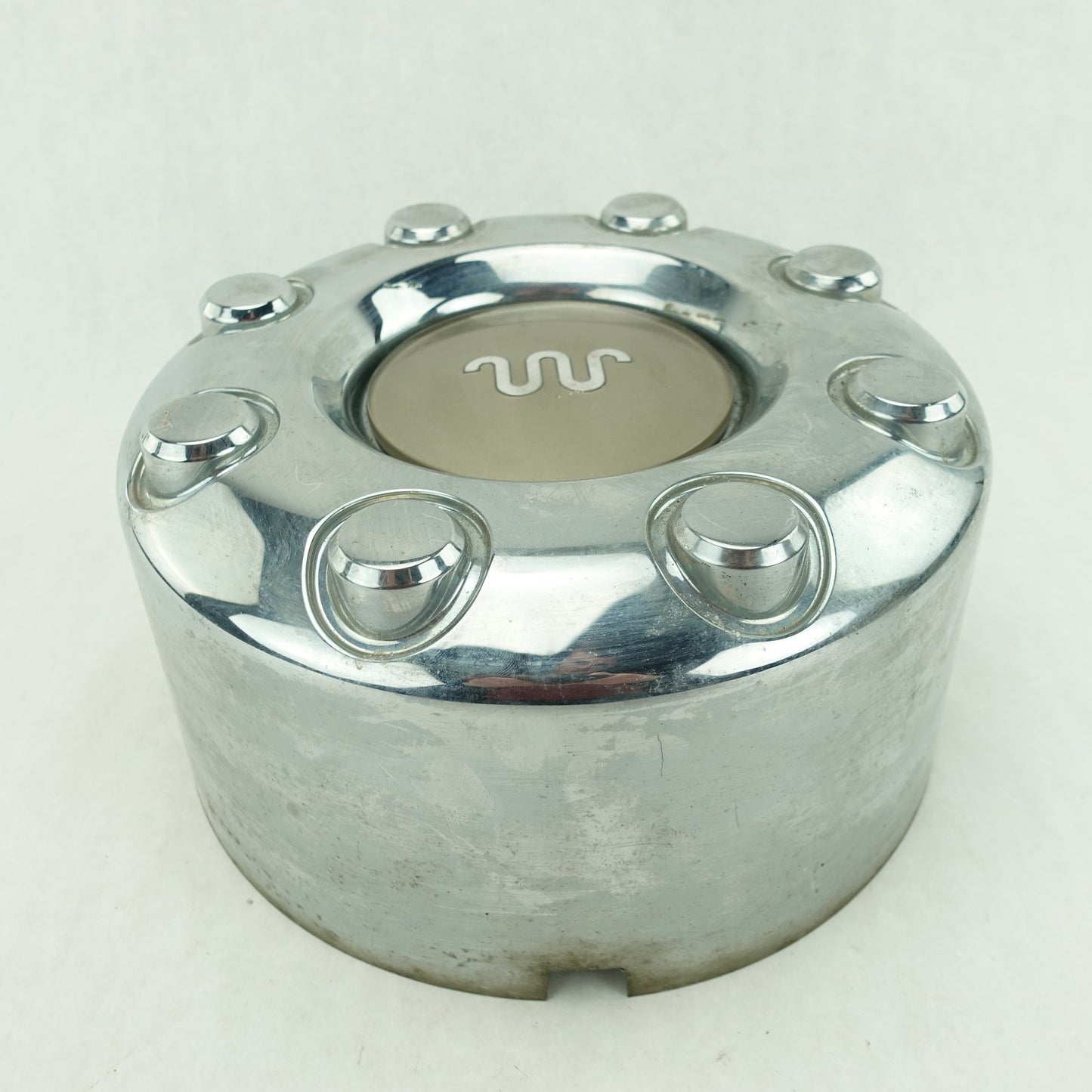 2013 2014 2015 Ford F350 F450 King Ranch Dually Rear Wheel Center Hub Cap Chrome