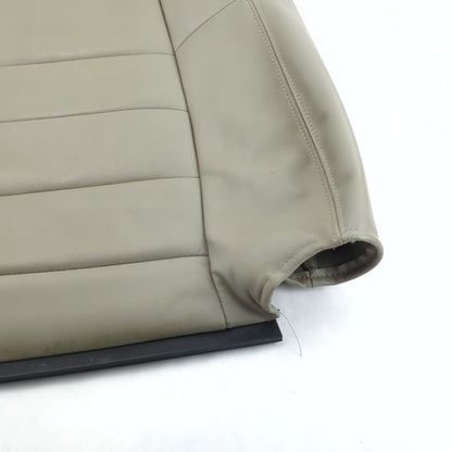 2008 2009 2010 Ford F250 F350 Right Passenger Seat Upper Cover Skin Leather Gray