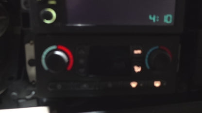 2005 2006 Silverado Sierra Heat Ac Temp Climate Control