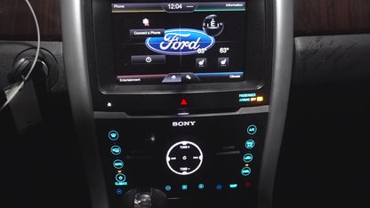2012 2013 2014 Ford Edge Center Dash Climate Control Radio Bezel Panel Sync Sony